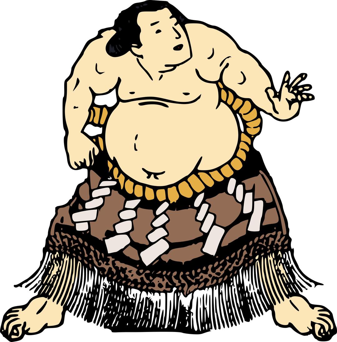 Sumo Wrestler - Hand Out png transparent