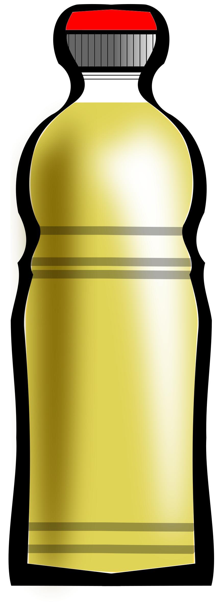 Sun flower Oil Bottle png transparent