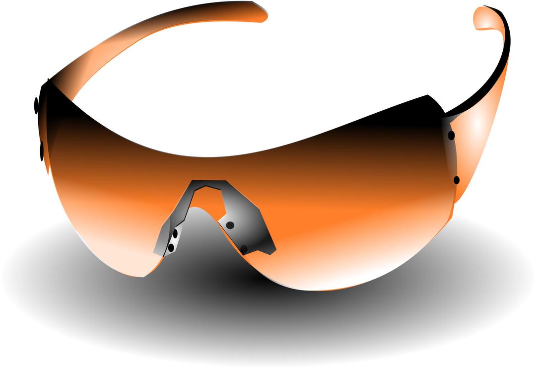 sunglasses orange png transparent