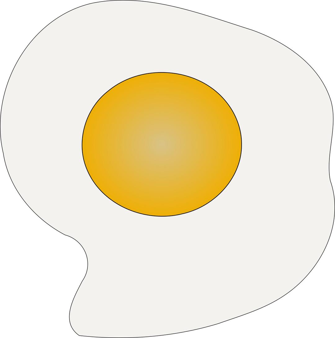 sunnyside-up egg png transparent