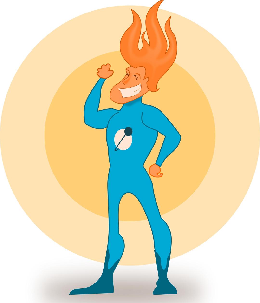 Super Hero - Flame png transparent
