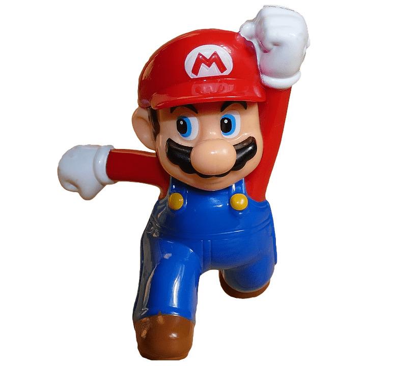 Super Mario Figure png transparent
