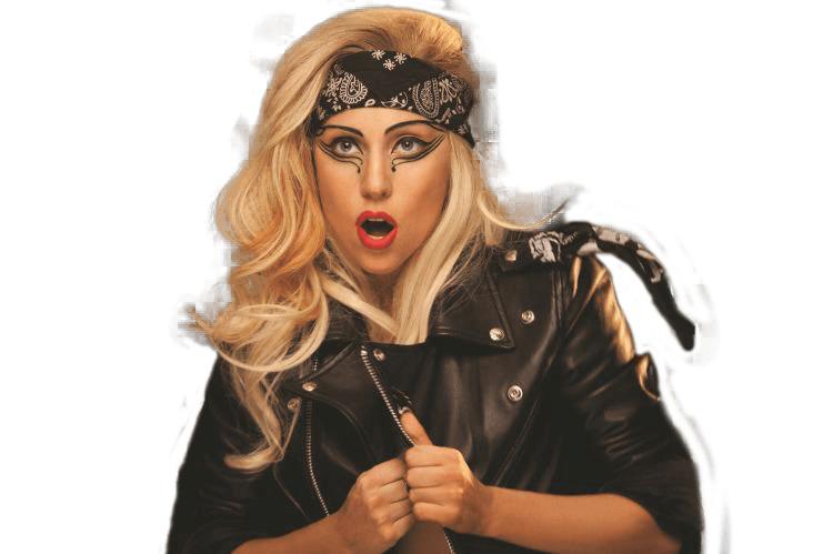 Surprised Lady Gaga png transparent