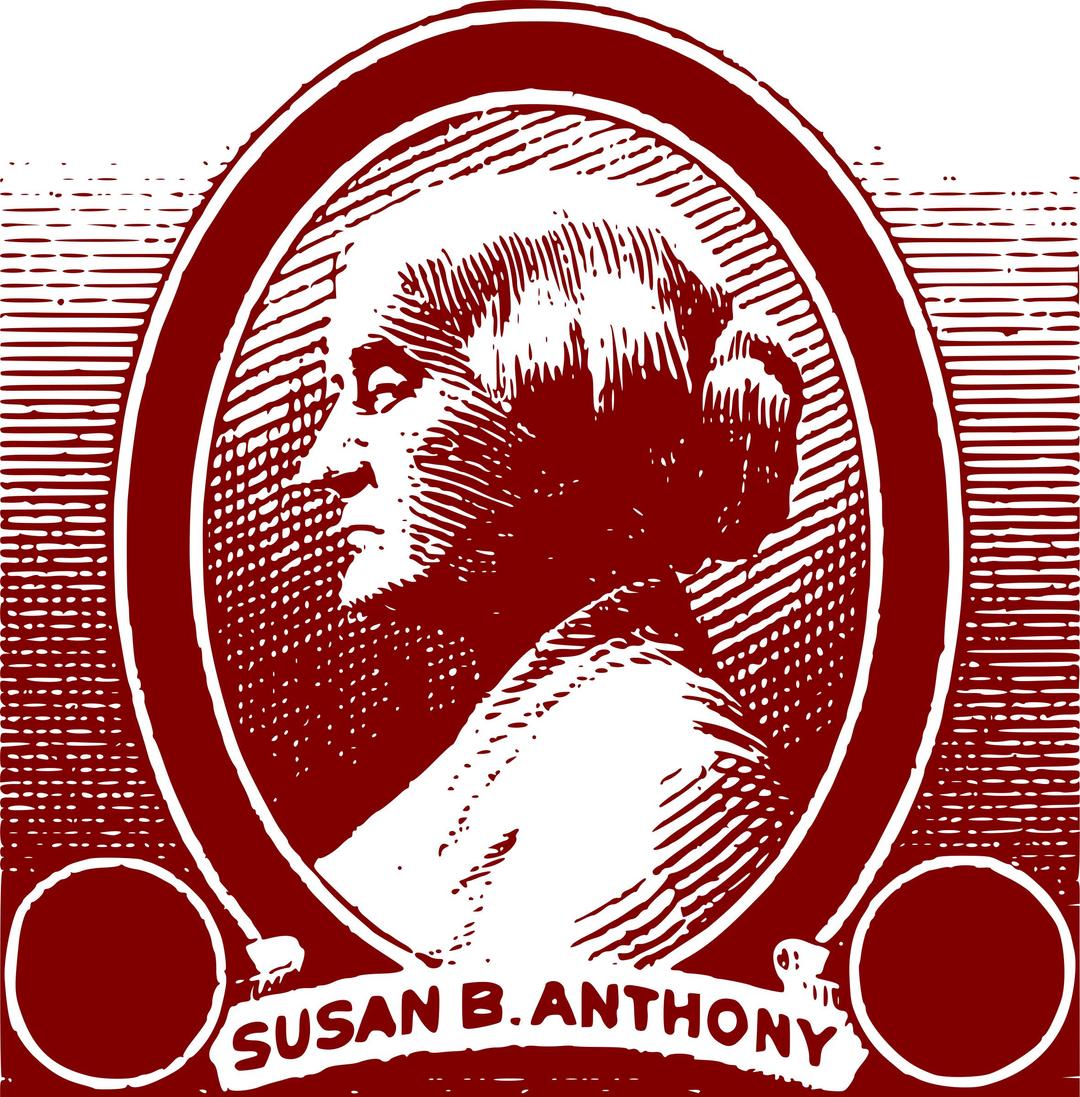 Susan B Anthony png transparent