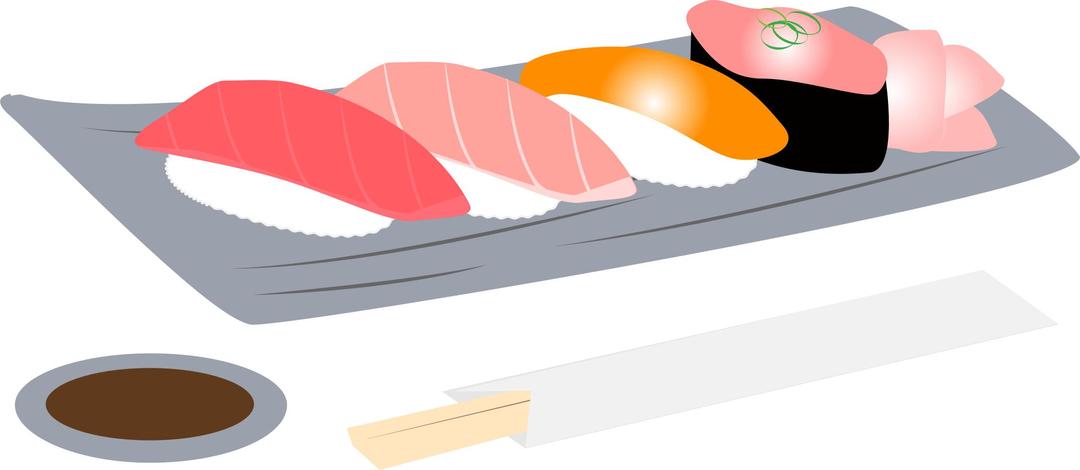 Sushi Assortment png transparent