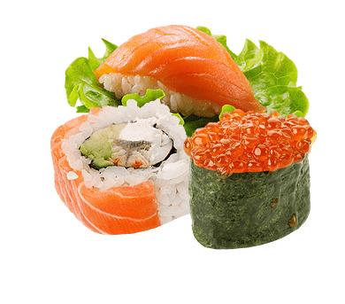 Sushi Selection png transparent