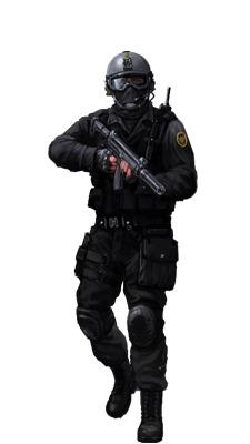 Swat Approaching With Fun png transparent