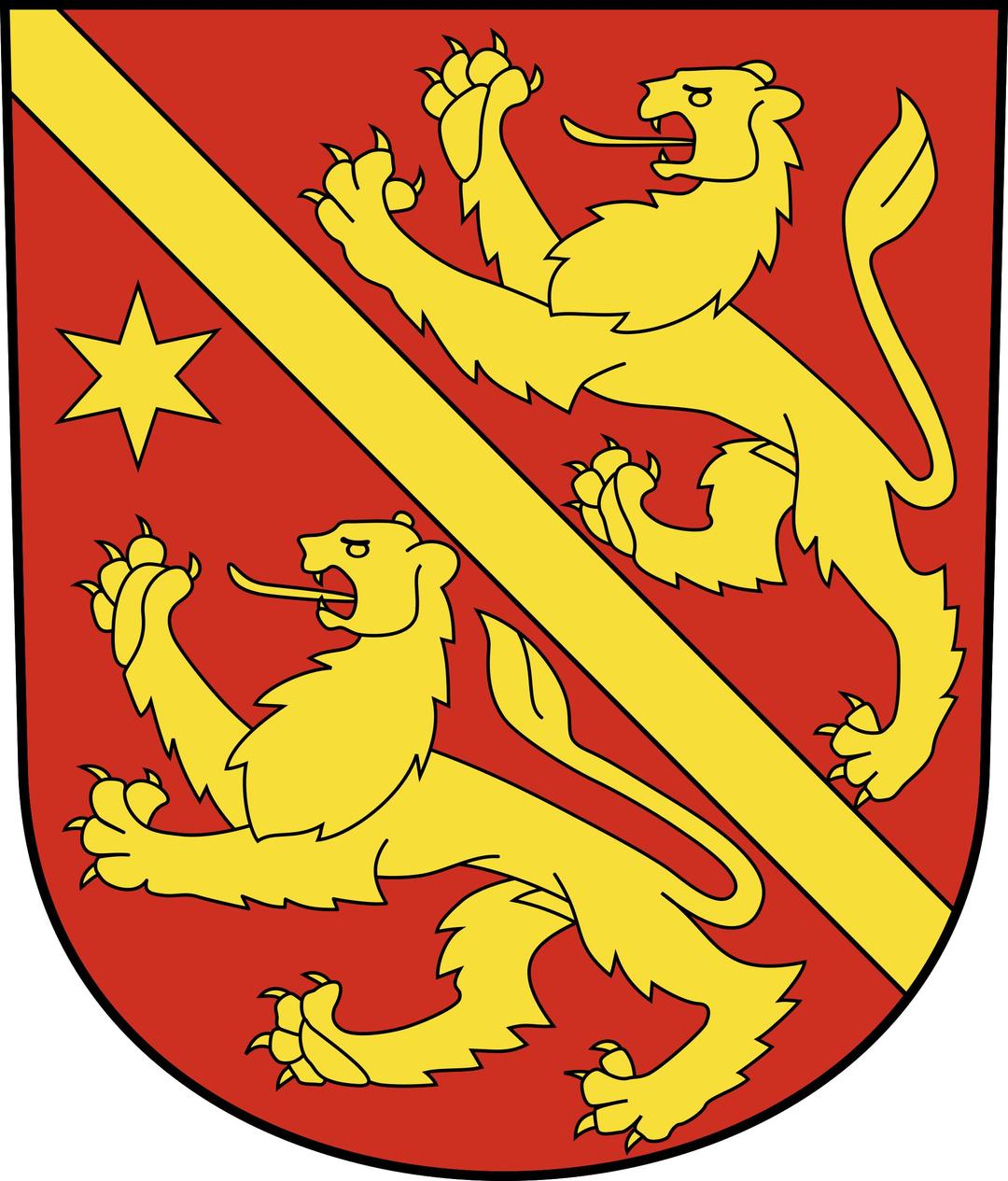 Swiss Andelfingen Coat of arms as a Shield png transparent