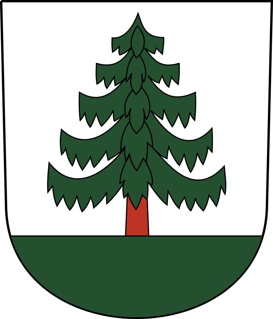 Swiss Bauma Coat of Arms as Shield png transparent