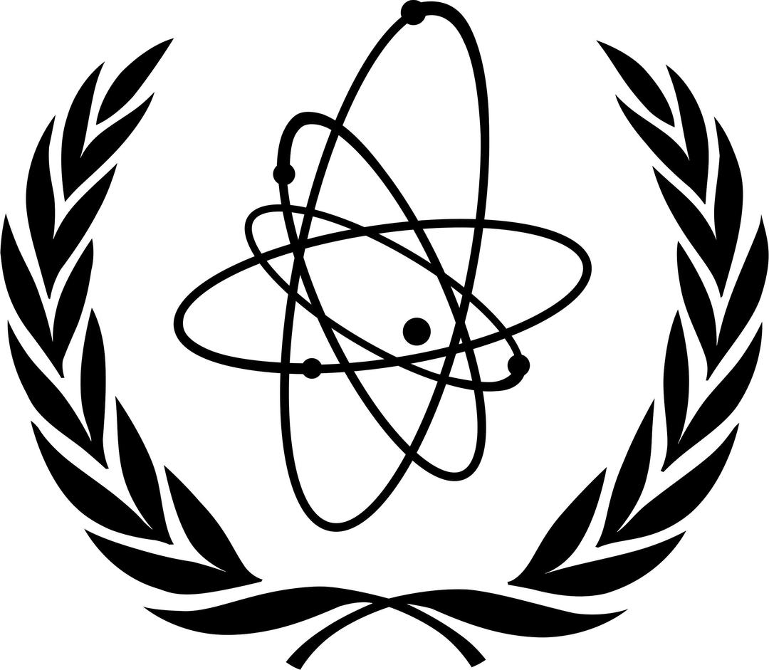 Symbol of the International Atomic Energy Agency png transparent