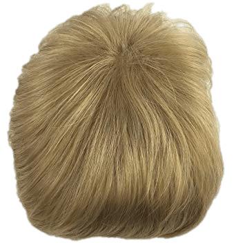 Synthetic Hair Blond Toupee png transparent