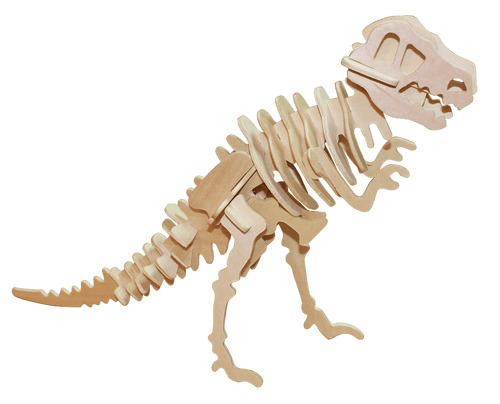 T-Rex Skelet Wooden Puzzle png transparent