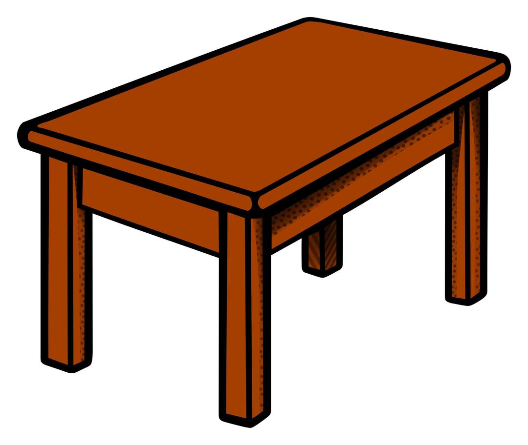 table - coloured png transparent