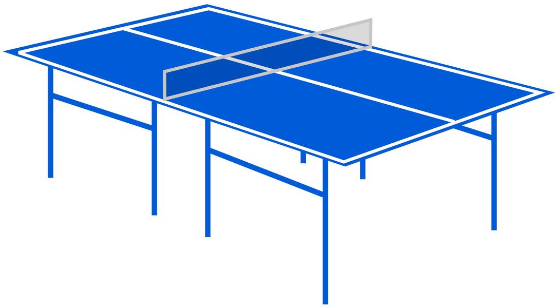 Table tennis table png transparent