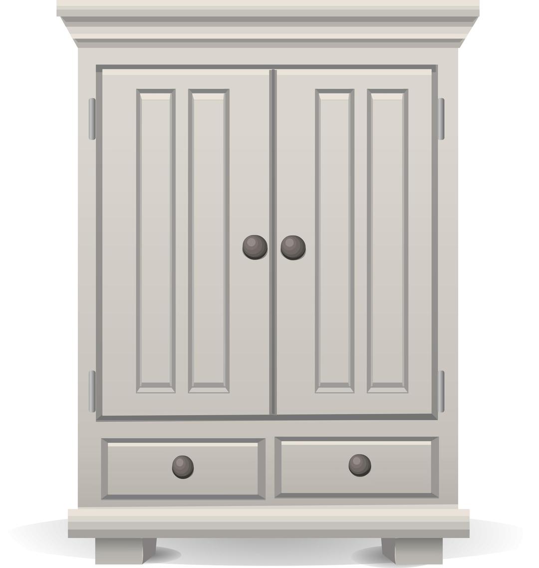 Tall white cabinet from Glitch png transparent