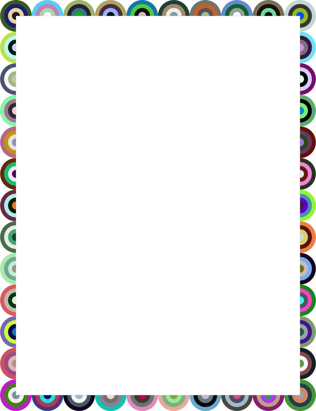 Target frame (colour) png transparent