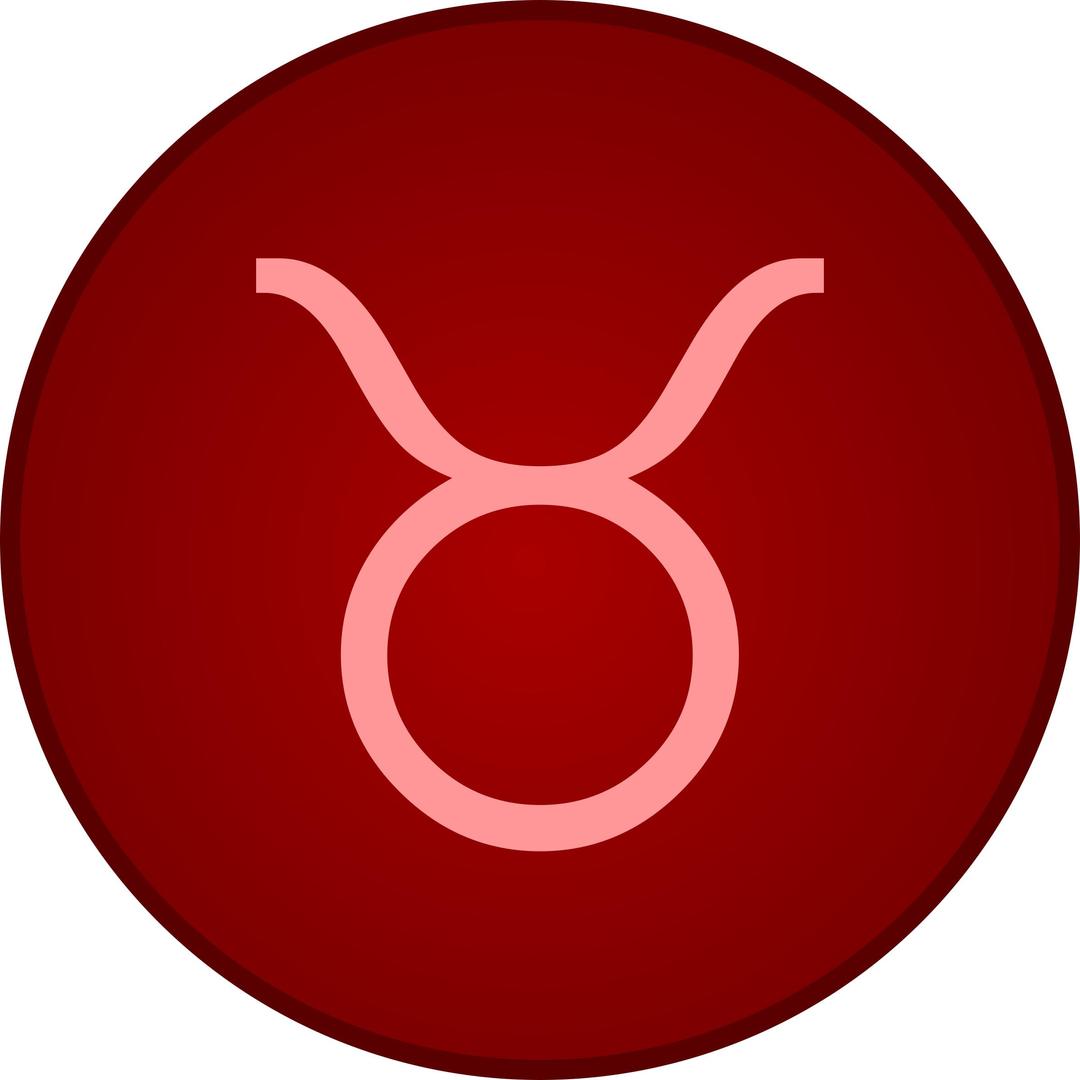 Taurus symbol png transparent
