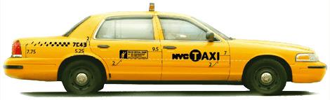Taxi Cab Nyc png transparent