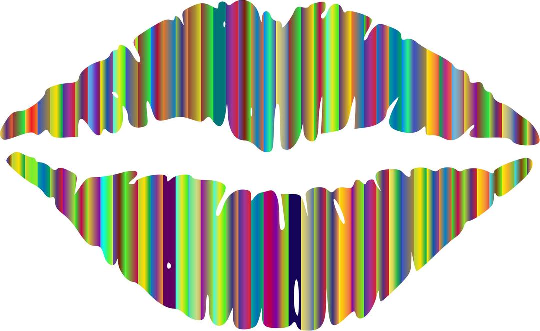 Technicolor Lips 4 png transparent