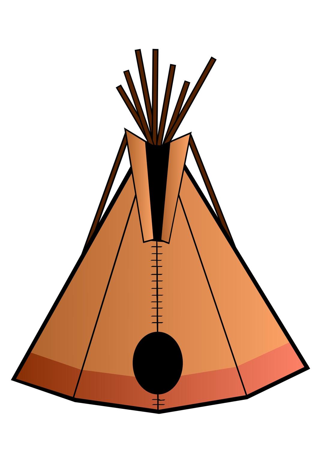 teepee png transparent