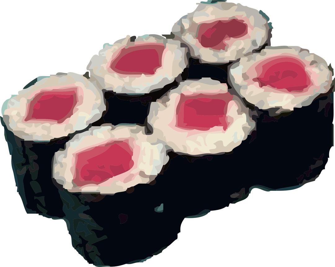 tekka maki sushi png transparent