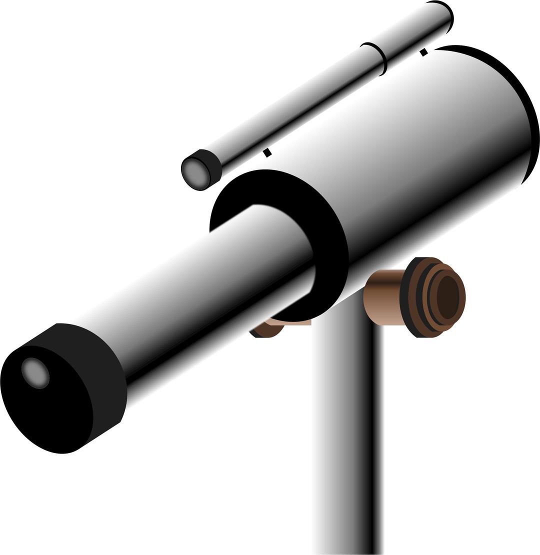 Telescope (by roystonlodge) png transparent