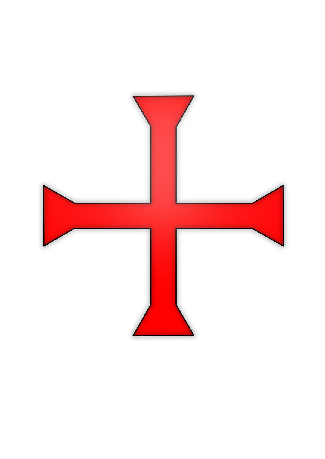 Templar Cross Two png transparent