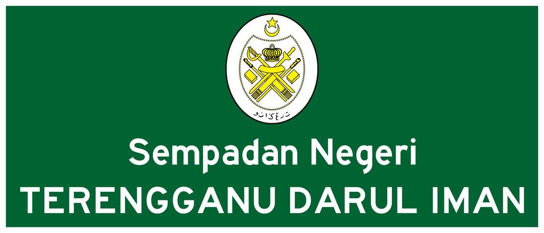 Terengganu Border Sign png transparent