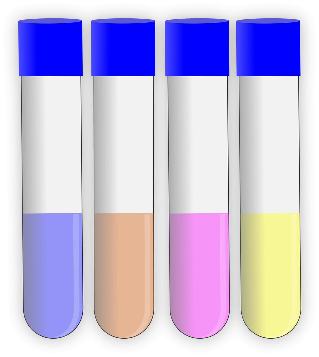 Test Tubes (With Caps) png transparent