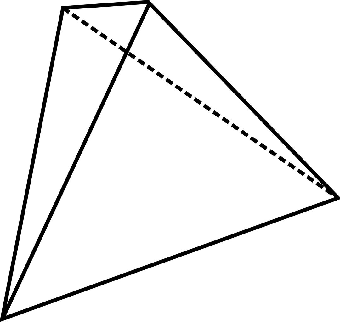 Tetrahedron png transparent