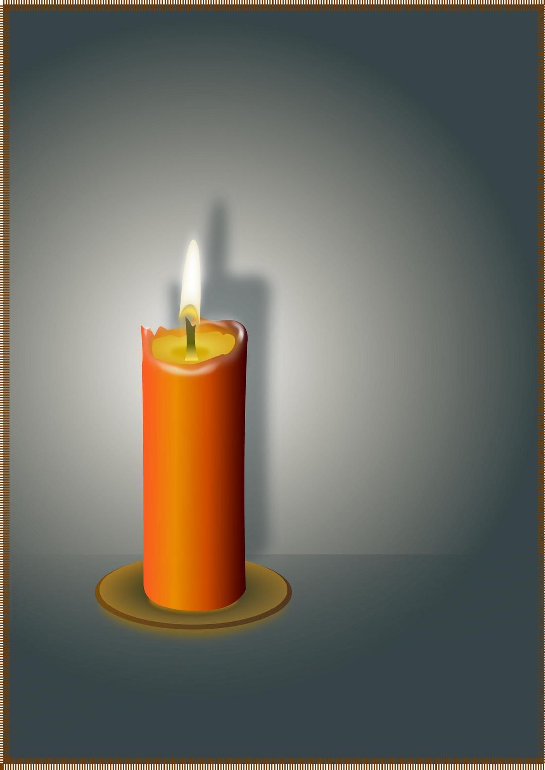 The candle  png transparent