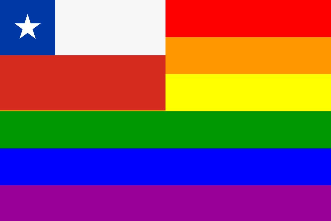 The Chile Rainbow Flag png transparent