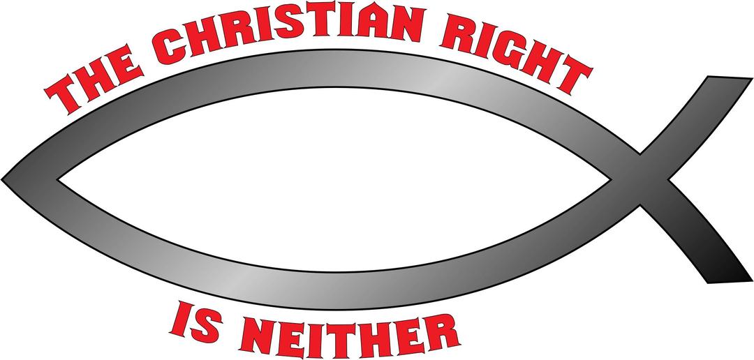 The Christian Right is neither bumper sticker png transparent