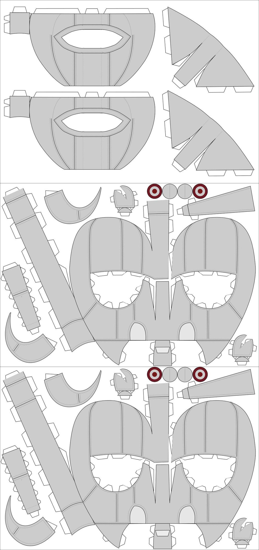 The Division Bell PaperCraft (full) png transparent