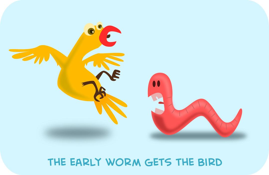 The Early Worm png transparent