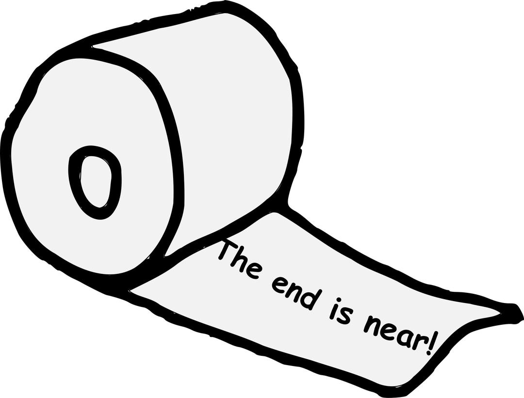 The End Is Near! png transparent