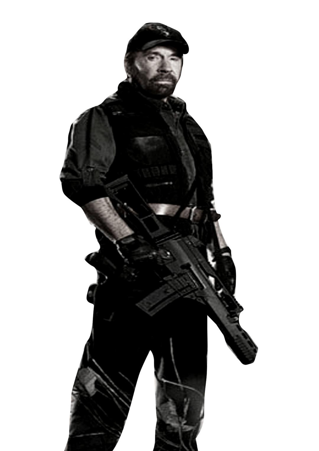 The Expendables Chuck Norris.PNG png transparent
