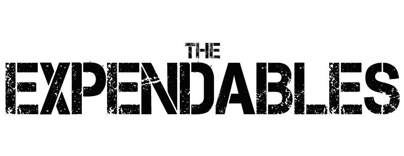 The Expendables Text Logo png transparent