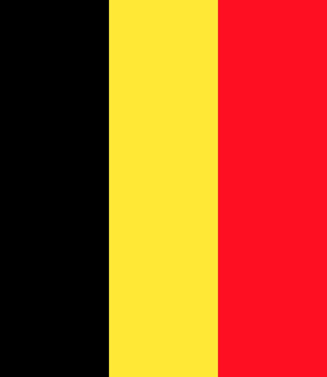 The Flag of Belgium png transparent
