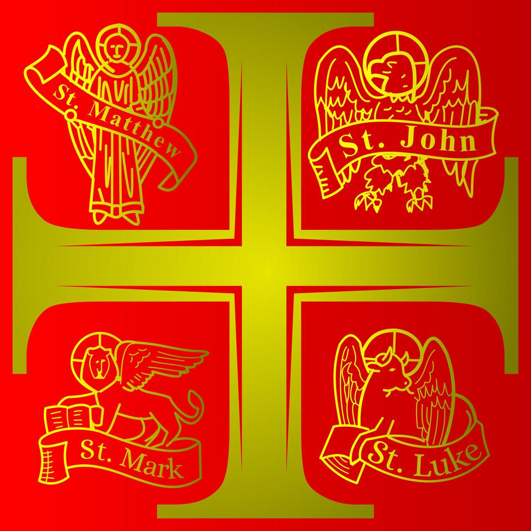 The Four Evangelists png transparent