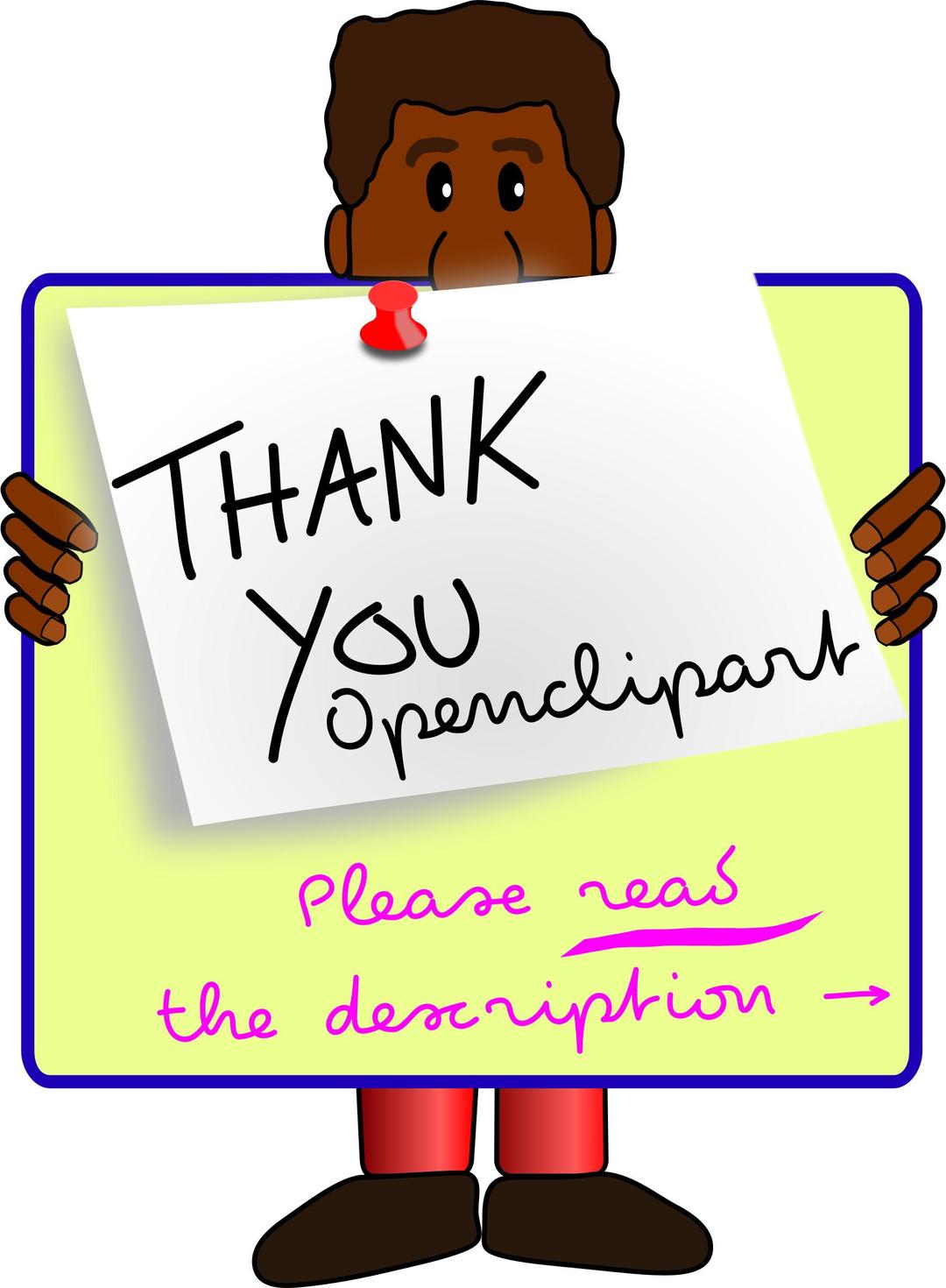 The G?G?-team is saying thank you to Openclipart png transparent