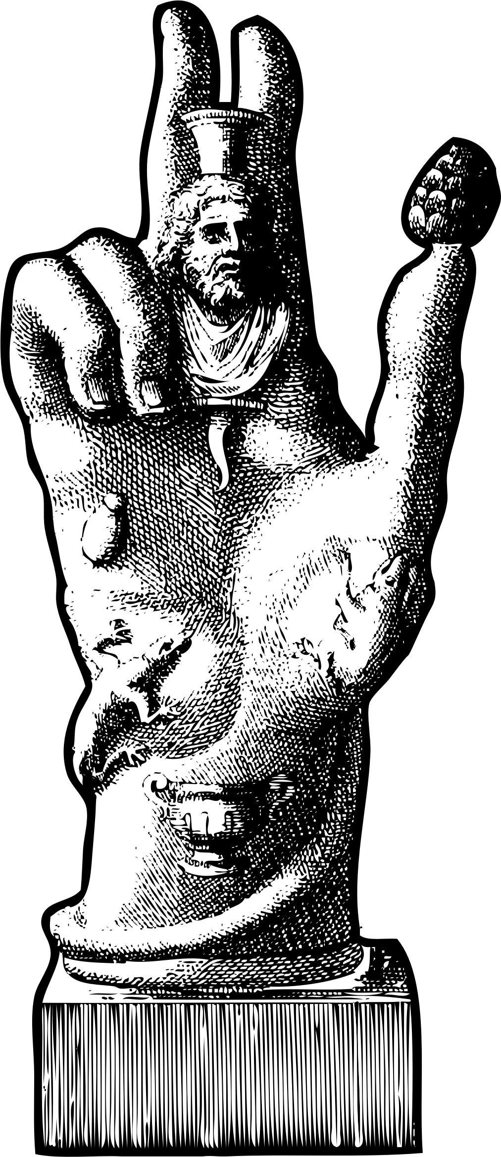 The hand of Sabazius png transparent