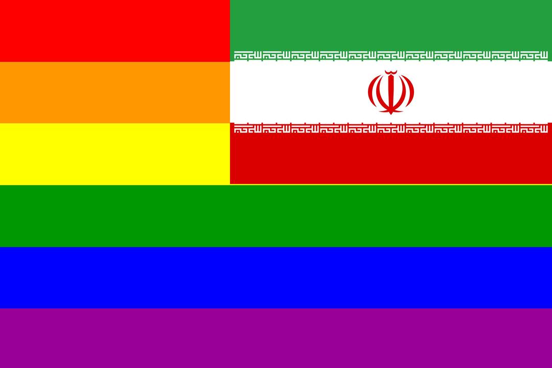 The Iran Rainbow Flag png transparent
