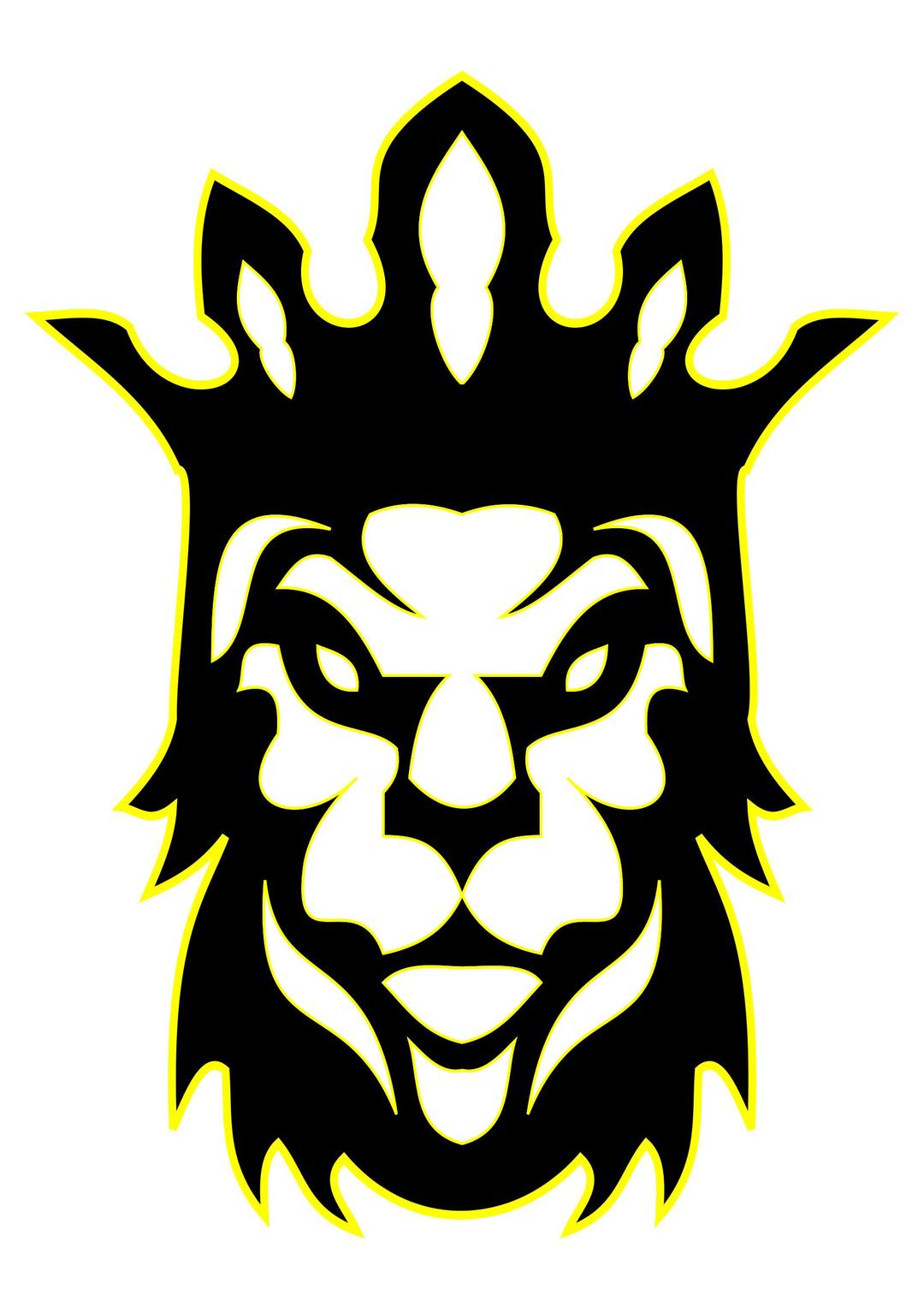 The Lion as a King png transparent