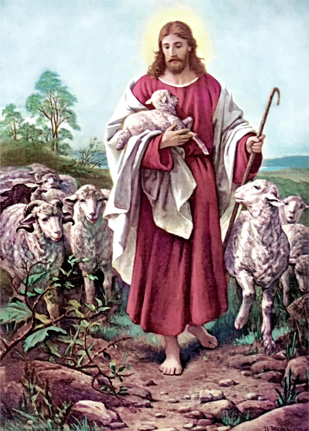 The Lord Is My Good Shepherd png transparent