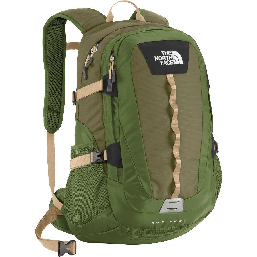The Northface Green Backpack png transparent
