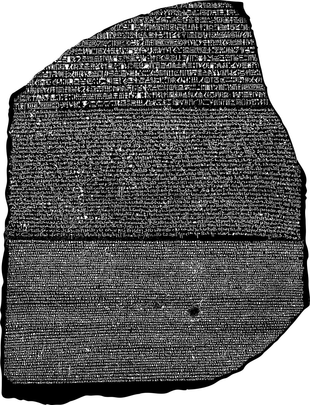 The Rosetta Stone png transparent