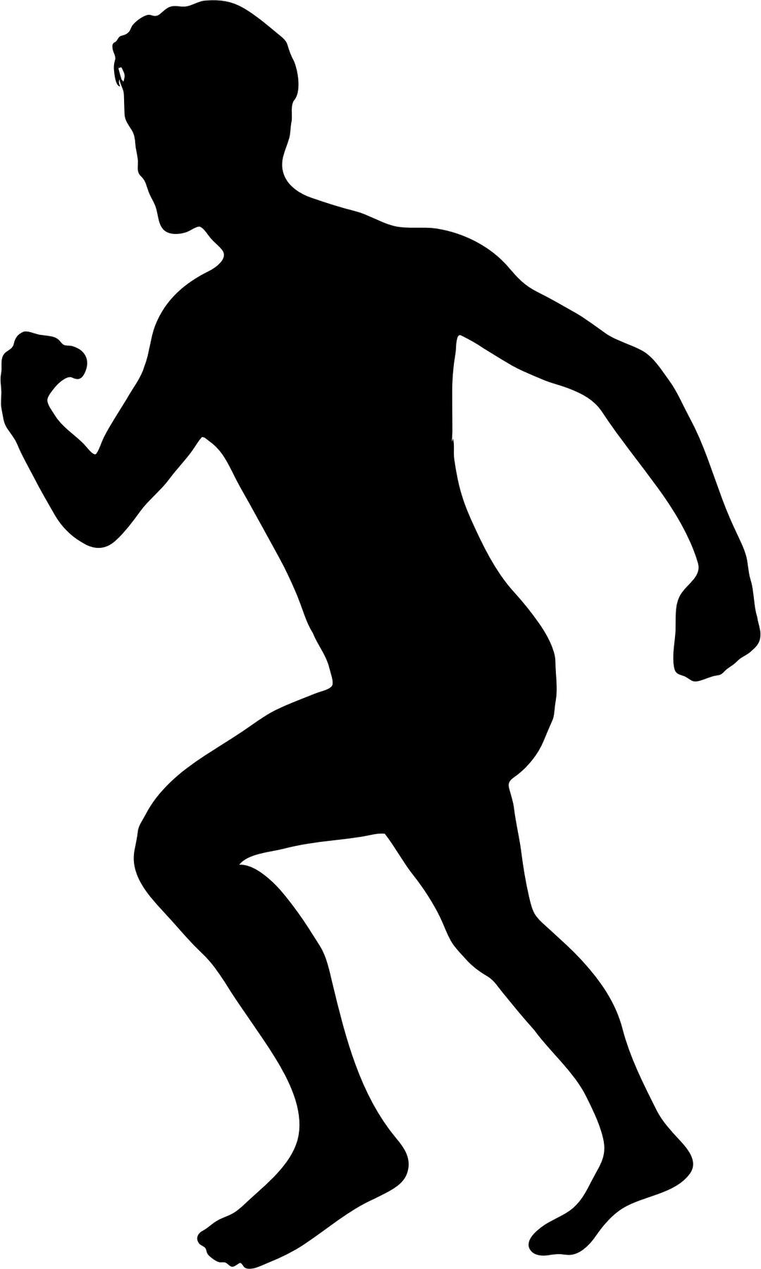 The Running Man png transparent