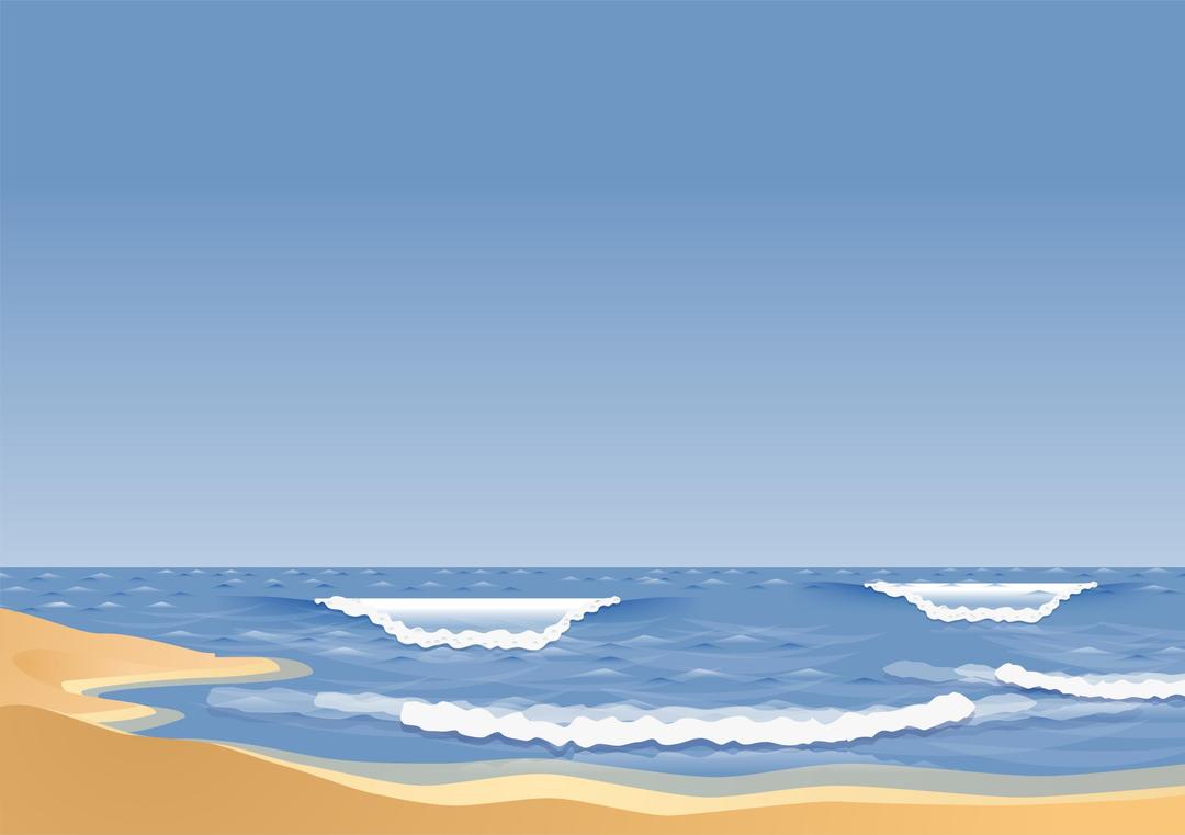 the sandy beach png transparent