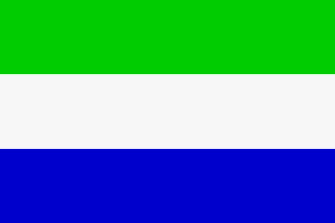 The Sierra Leone Flag png transparent